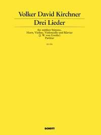 Drei Lieder : nach Texten aus West-östlicher Divan