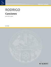 Canciones : para canto y piano