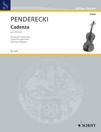 Cadenza : per viola sola