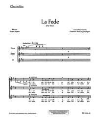 La Fede - Die Treue : Allor, che l'alma afflitta - Alsdann, trauernde Seele