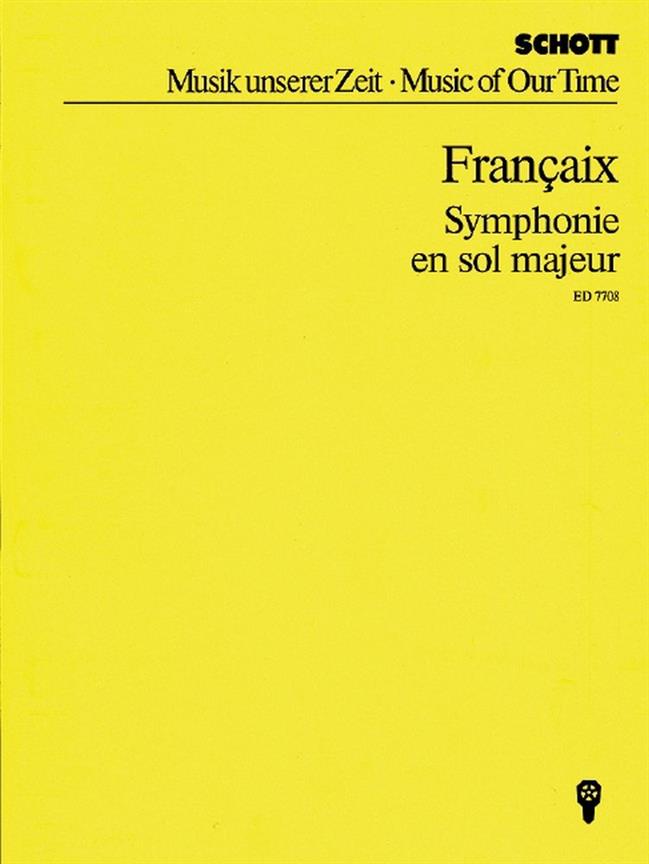 Symphony in G Major : écrite à la mémoire de Joseph Haydn