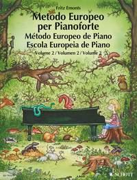 Metodo Europeo per Pianoforte 2 : Italiano Spagnolo Portoghese