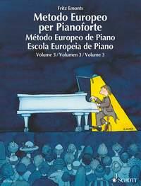 The European Piano Method 3 : Italiano Spagnolo Portoghese