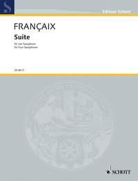 Suite : for four saxophones