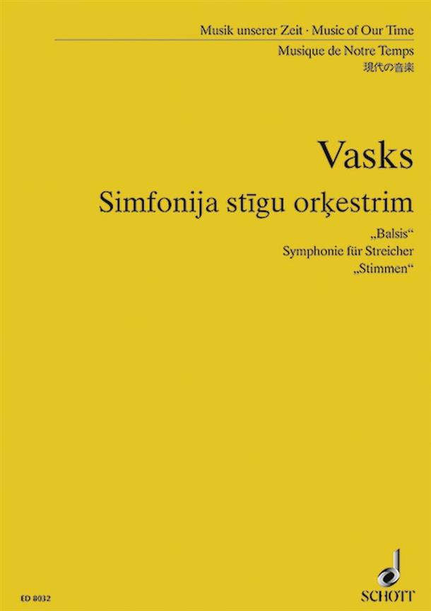 Symphony for Strings : Balsis · Stimmen · Voices