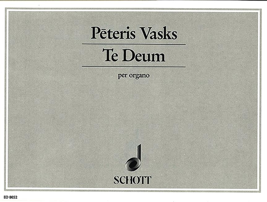 Te Deum : for organ