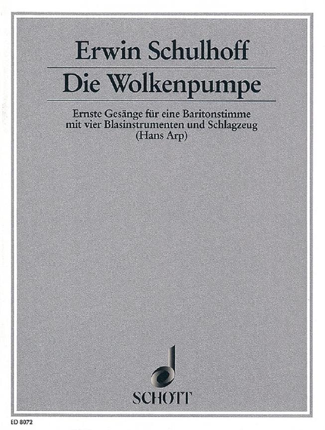 Die Wolkenpumpe Werk 40 : Ernste Gesänge nach Worten des Heiligen Geistes