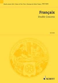 Double Concerto : for flute, clarinet and orchestra