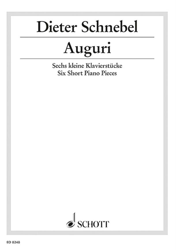 Auguri : Six little Piano works
