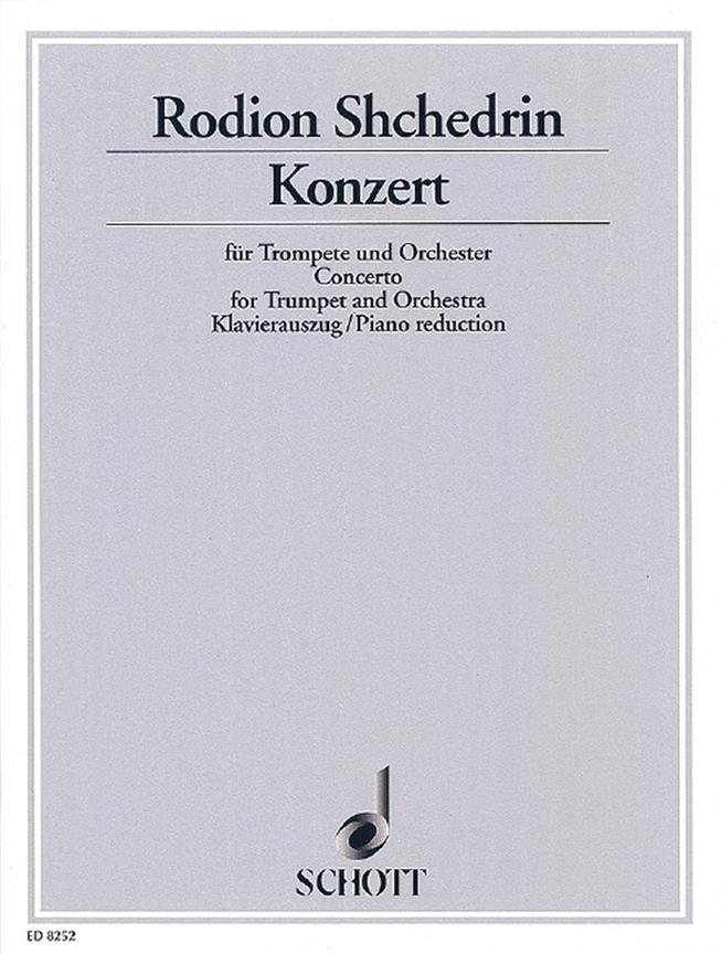 Trumpet Concerto : piano reduction with solo part