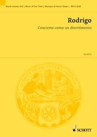 Concierto como un divertimento
