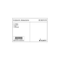 Melancholie op. 13 : 4 Songs