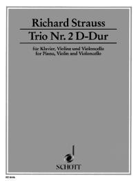 Trio No. 2 D major o. Op. AV. 53 : for piano, violin and violoncello