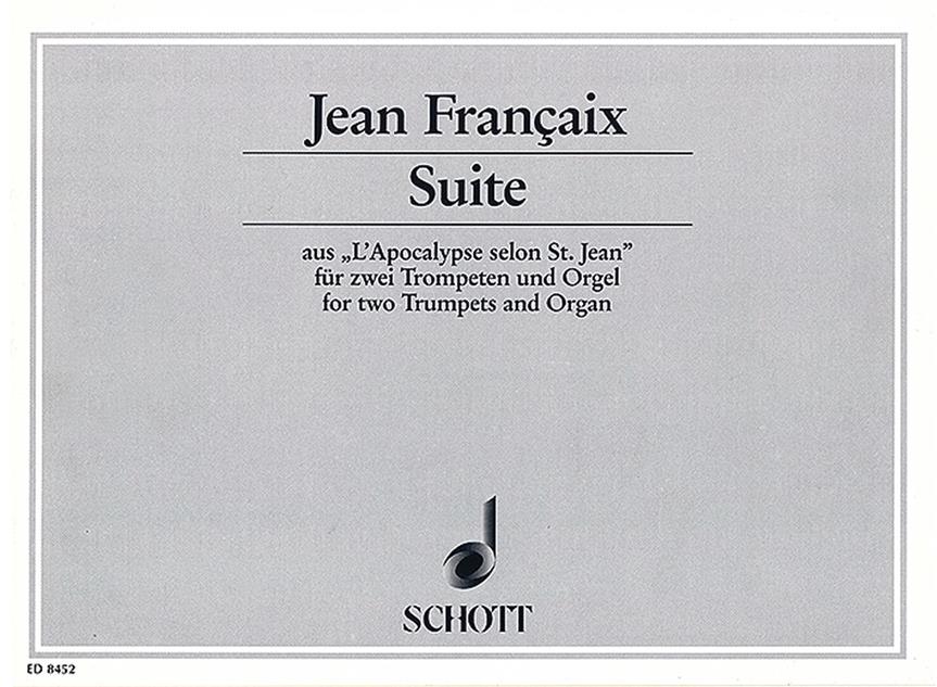 Suite : from L'Apocalypse selon St. Jean