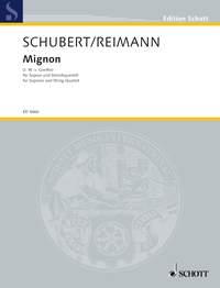 Mignon : von Franz Schubert nach Texten von Johann Wolfgang von Goethe