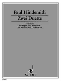 Zwei Duette : Fur Fagott Und Kontrabass
