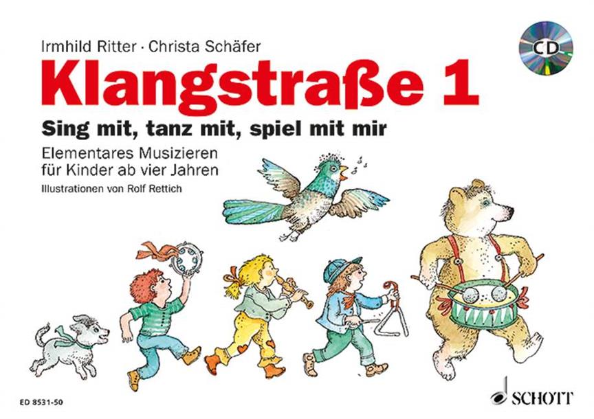 Klangstraße 1 - Kinderheft : mit CD, Elterninformationen, Anwesenheitsheft und Arbeitsblättern