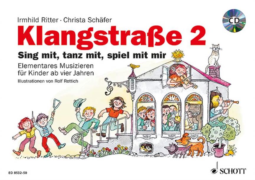 Klangstraße 2 - Kinderheft : mit CD, Elterninformationen, Anwesenheitsheft und Arbeitsblättern