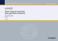 Three Sacred Concertos : for trumpet and organ