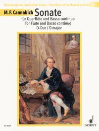 Sonate D-Dur Opus 1/1 : für Querflöte und Basso continuo