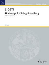 Hommage à Hilding Rosenberg