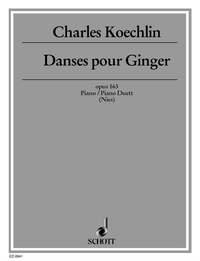 Dances for Ginger op. 163 : Five pieces of hommage on Ginger Rogers