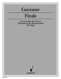 Finale GeWV 411 : Fantasie uber den Choral Hinunter ist der Sonnenschein