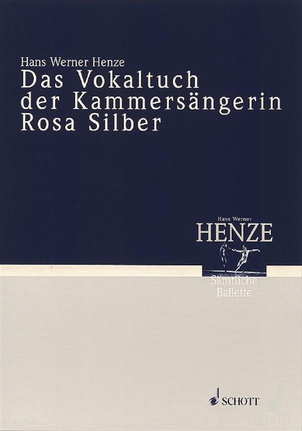 Das Vokaltuch der Kammersangerin Rosa Silber : Exercise with Stravinsky about a picture of Paul Klee. Choreographic poem