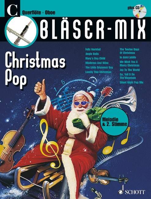 Bläser-Mix Christmas Pop : C-Instrumente (Flöte oder Oboe)