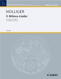 5 Mileva-Lieder : after poems by the 6 to 10-year-old Mileva Demenga