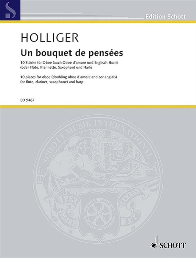 Un Bouquet De Pensées : 10 Stücke Für Oboe (Auch Oboe D'Amore und Englisch Horn) und Harfe