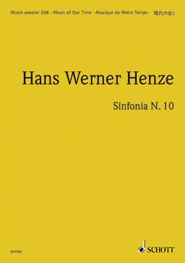 Sinfonia N. 10 : in four movements for large orchestra