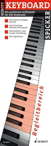 Keyboard Spicker : Die praktische Grifftabelle für alle Keyboards