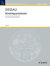 Movement for String Quartet