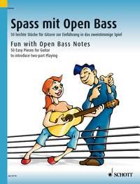 Fun With Open Bass Notes : 50 Easy Pieces for guitar