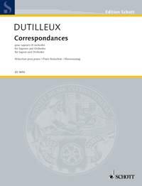 Correspondances : for soprano and orchestra