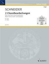 Two Choral Settings : Pastorale 'Herz und Herz vereint zusammen' / Fantasia 'Wenn meine Sund' mich kranken'