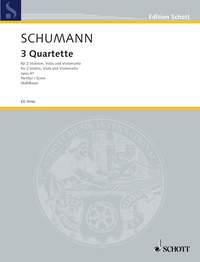 3 Quartets op. 41 : for 2 Violins, Viola and Violoncello