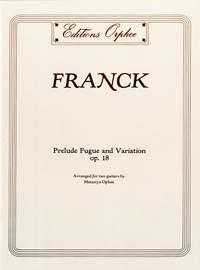 Prelude Fugue and Variation op. 18
