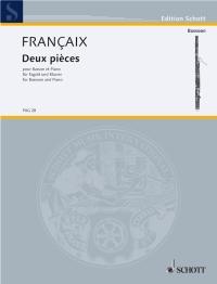Two Pieces : for bassoon and piano