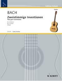 Zweistimmige Inventionen BWV 772-786 : für 2 Gitarren / for 2 Guitars (Stingl) - Guitar Archive