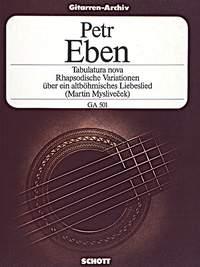 Tabulatura nova : Rhapsodische Variationen uber ein altbohmisches Liebeslied