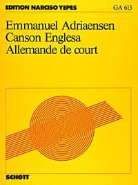 Canson Englesa : Allemande de court