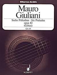 Preludes(6) Opus 83 Git.