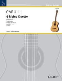 Kleine Duette(6) 2 Opus 34