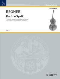 Kontra-Spass : 12 easy pieces for double bass and piano
