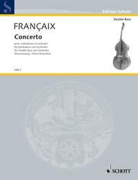 Concerto : for double bass and orchestra