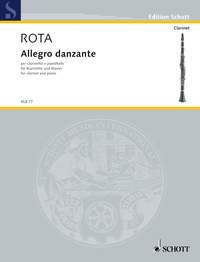 Allegro danzante : for clarinet and piano