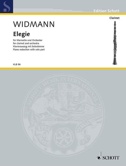 Elegy : for clarinet and orchestra