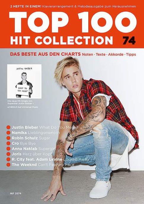 Top 100 Hit Collection 74 Band 74 : Das Beste aus den Charts / Noten - Texte - Akkorde - Tipps